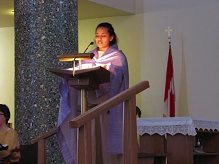 Youth Group’s presentation of the Stations of the Cross