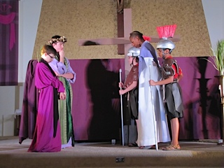Youth Group’s presentation of the Stations of the Cross