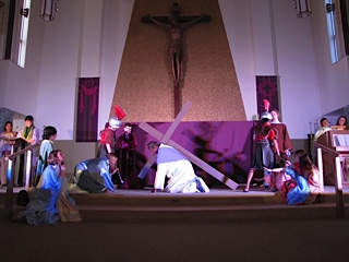 Youth Group’s presentation of the Stations of the Cross