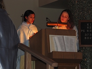Youth Group’s presentation of the Stations of the Cross