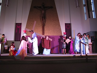 Youth Group’s presentation of the Stations of the Cross